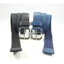 Newly-Designed Elastic Weaving Leather Belt